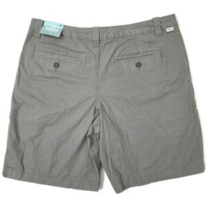 Magellan Outdoors Shorts Mens 36 Green Summerville Chino Stretch Flat Front